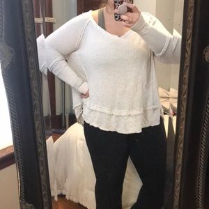 Free people thermal top -SOLD